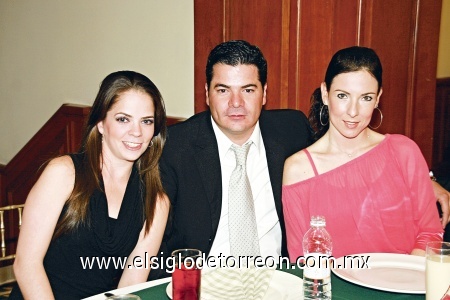 Alicia Jalife, Jorge Jalife y Vero Zertuche.