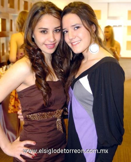03032009 Jenny Ganem y Daniela Ramos.