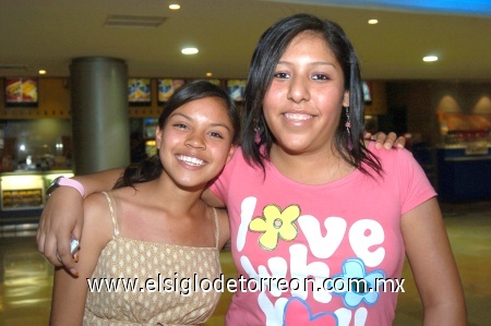07032009 Grecia López y María Cordero.