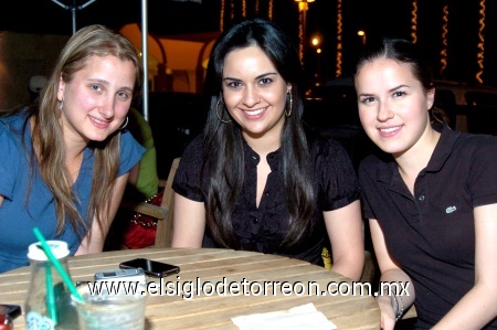 10032009 Vania Bracho, Lulú Macías y Susy Garza.