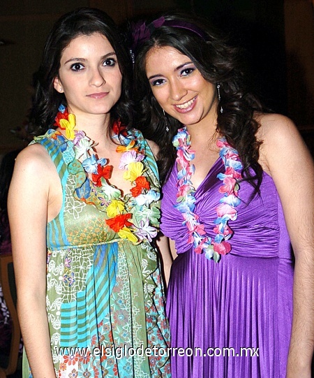 12032009 Carla Arellano y Sonia Sáenz.
