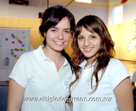 17032009 Estudiantes Melissa Pollet y Sofía González,