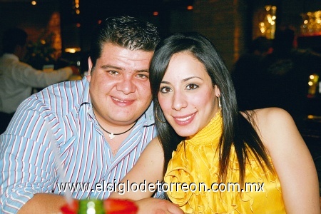 José Hernández y Cecilia García.