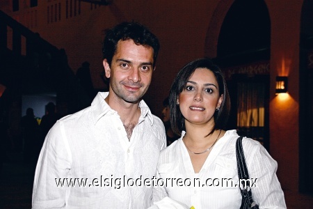 Jorge Cravioto y Brenda Cepeda.