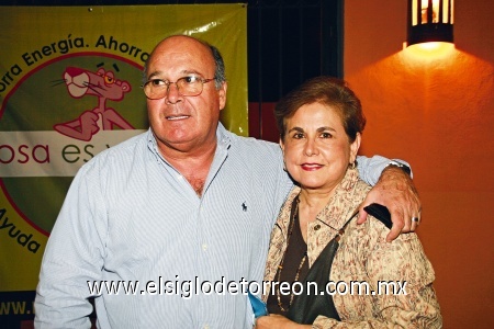 Javier y Martha.