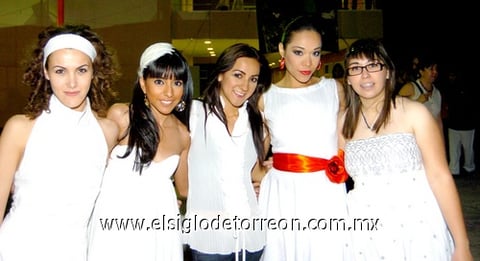 31032009 Melisa Martínez, Silvia Amezcua, Ángela Ortiz y Leonardo Amezcua.