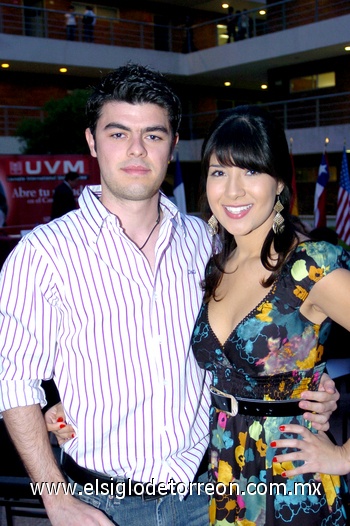 04042009 José Humberto Madero y Alejandra Santibáñez.