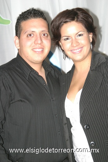 19042009 David Monarres y Pamela Casale.