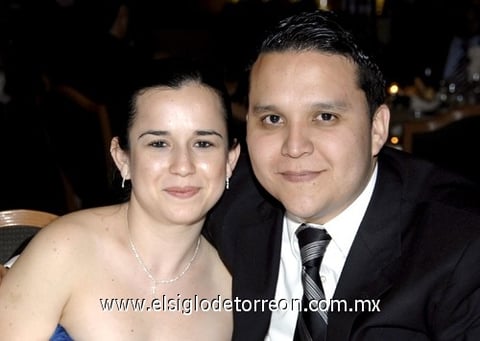 22042009 Mónica Támez y Arturo Rosas.