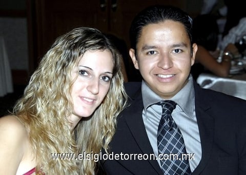 22042009 Adeline Richer y Eduardo Gutiérrez.