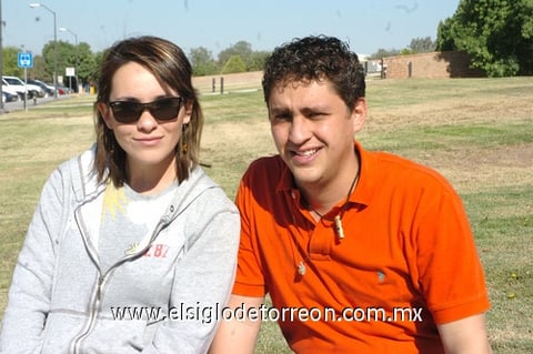 25042009 Rocío Villarreal y Juan Carlos Metlich.
