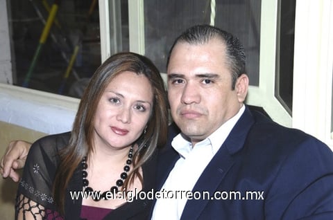 25042009 Invitados. Cecilia de Falcón y Carlos Falcón.