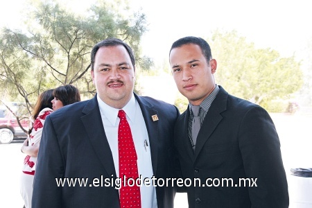 Hermano Héctor Ramírez y Omar Guzmán.