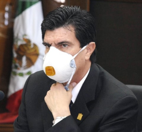 El tapabocas del alcalde.