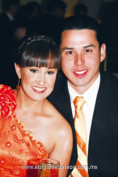 Monserrat Gutiérrez y Héctor Campos.