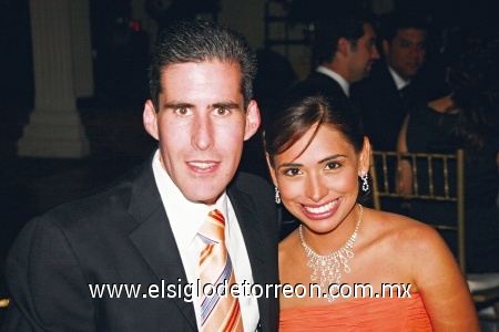 Gerónimo Bosch y Ana Sofía Ceniceros.