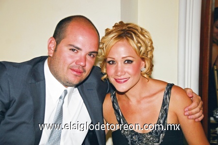 José Antonio Aceves y Daniela Villanueva.