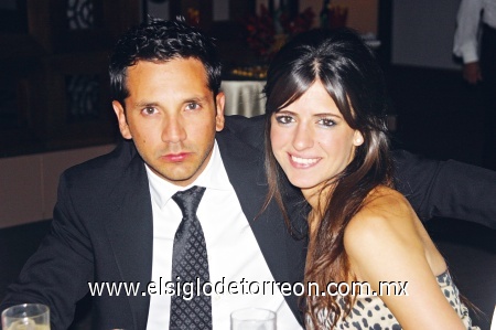 José Antonio Flores y Luisa Bitar.