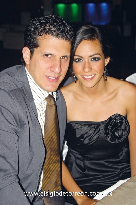 Antonio de la Fuente y Araly Giacomán.