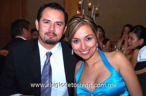 18052009 Gerardo Pérez y Anilú Montañez.