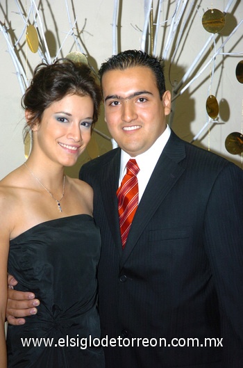 25052009 Karla Aramburo y Julio Hernández.