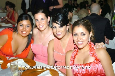 01062009 Irma Gómez, Catherine Ploiun, Alhe Agüero y Kelly Sáenz.