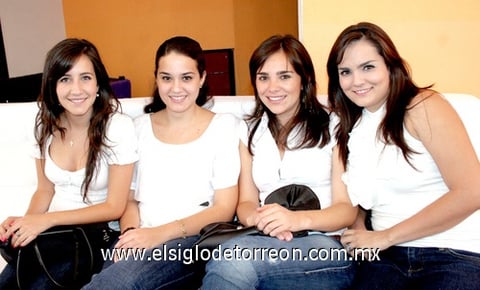 04062009 Yola Murra, Dani Díaz de León, Mana Garza y Brenda Murguía.