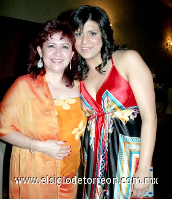 04062009 Invitadas. Marcela Lugo y Socorro Muñoz.