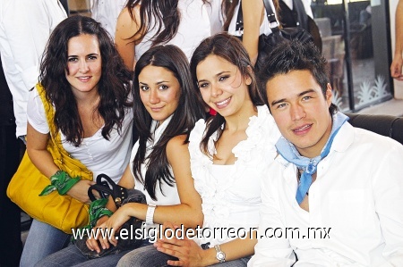 Lucía Saenz, Karina Berlanga, Katya Nahle y Carlos Ríos.