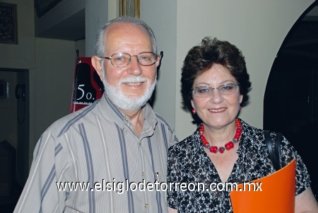 León Urow y Mussy de Urow.