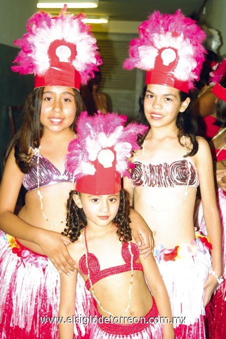 Pamela, Dayana y Aydé.
