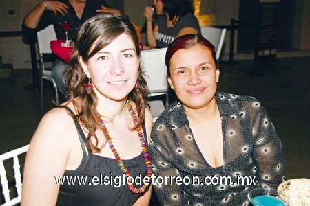 Ana Laguno e Isabel González.