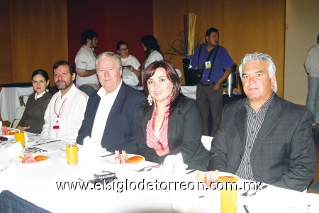 Eva Albores, Ángel Aguirre, Gabriel Cornú, Karina Ortíz y Gerardo Zalazar.