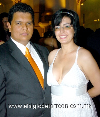 09062009 José Eduardo Castro y Georgina Islas Dueñes.