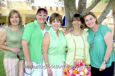 09062009 Pere, Hilda, Pilar, Dolores y Malena.