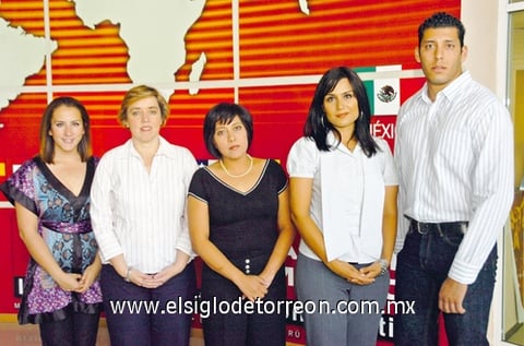 13062009 Martha Silva, Valeria Cano, Zenorina Ramírez González, Esther Castañeda y Manuel Carrera.