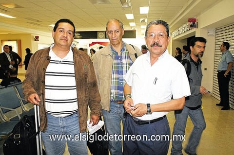 07062009 Salvador Ruiz, José Esquivel y Jesús Castrillón.