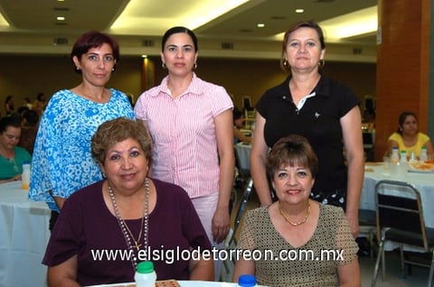 22062009 Yoya, Angélica, Rosy, Graciela y Silvia.