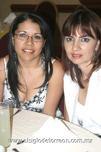 22062009 Maricela Ramos y María Nahle.