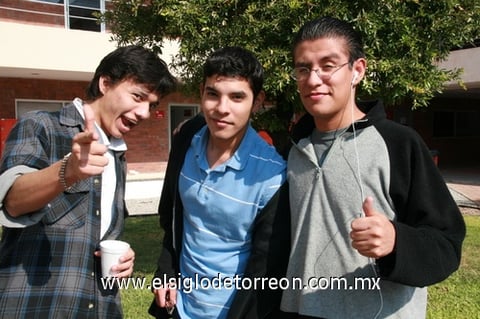 14062009 Ricardo Muñoz, Fernando Diez y Juan José Montoya.