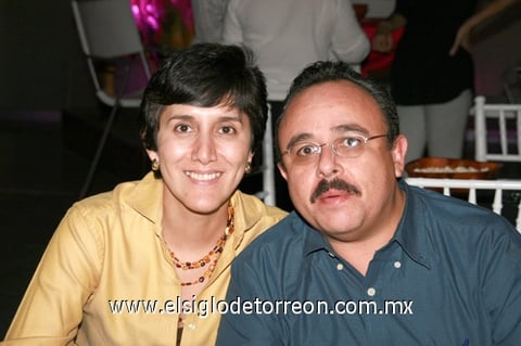14062009  María Inés Vega y Miguel Ángel Ramírez.