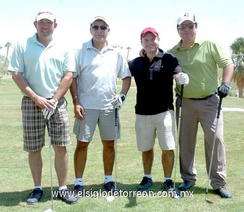 18062009 Luis Mario García, Enrique Guízar, Gerardo Chávez y Bernie García.