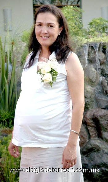 18062009 Dalia Mijares de Morales se convertirá nuevamente en mamá.