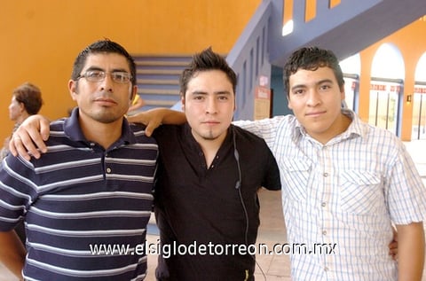 14062009 Daniel Favela, Juan Antonio y Abuid Aguilar.