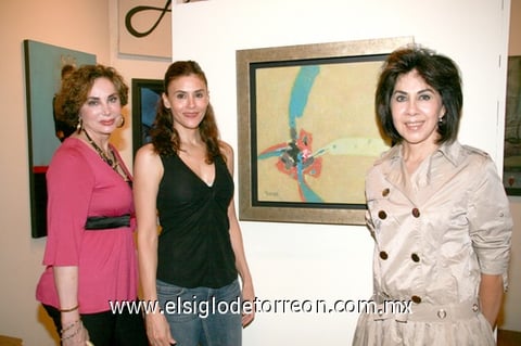 14062009 Martha Orduña, Ana Fuentes y Grethel Moreno.