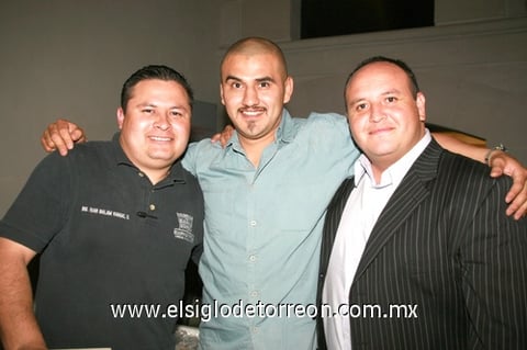 14062009 Iván Rangel, Alfredo Ríos y Manuel García.