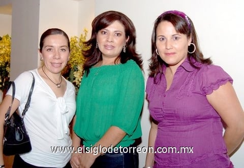 24062009 Claudia Flores de Sáinz, Lucía Almaraz de Ebrard y Julieta Alfonso.