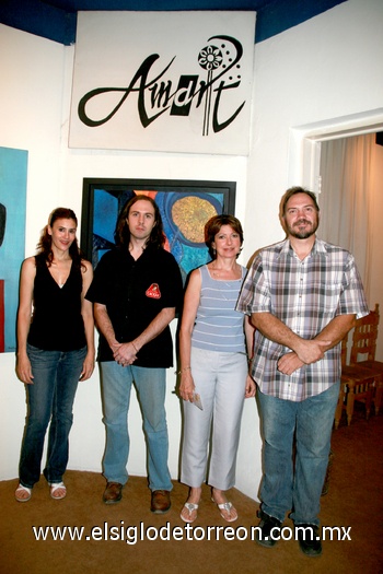21062009 Ana Fuentes, Eduardo Rioja, Camena González y Roberto Gotez.