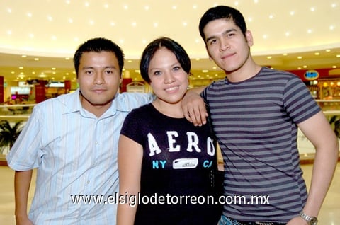 19062009 Luis Guajardo, Donatello Lugo y Óscar Herrera.