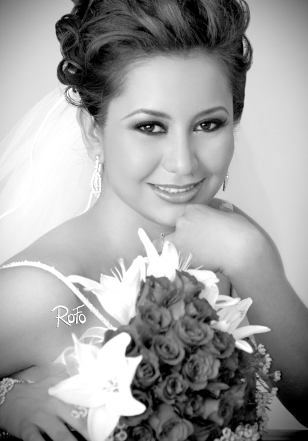 Srita. Alma Érika Arellano Aguilar en una foto de estudio con motivo de su boda con el Sr. Omar Rodríguez Padilla.


Rofo Fotografía